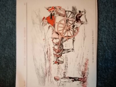 Gdn5 Ephemera 1937 punch cartoon coronation Road to Buckingham Palace 