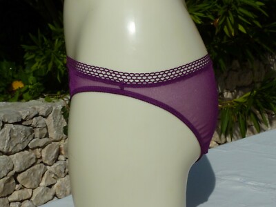 Slip ANDRES SARDA Taille 38 (FR/EUR) - Violet - Neuf Avec étiquettes