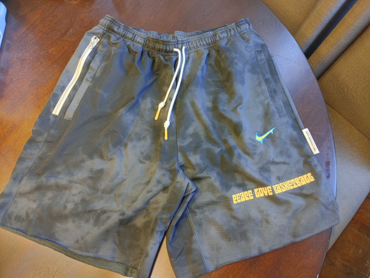 nike peace love basketball shorts