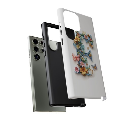 Floral Letter F Phone Case for iPhone, Samsung & Google Pixel - Picture 218 of 227