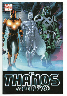 THANOS IMPERATIVE 3 - VARIANT COVER (MODERN AGE 2010) - 8.5