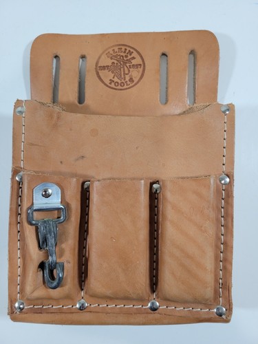 klein tools leather tool pouch