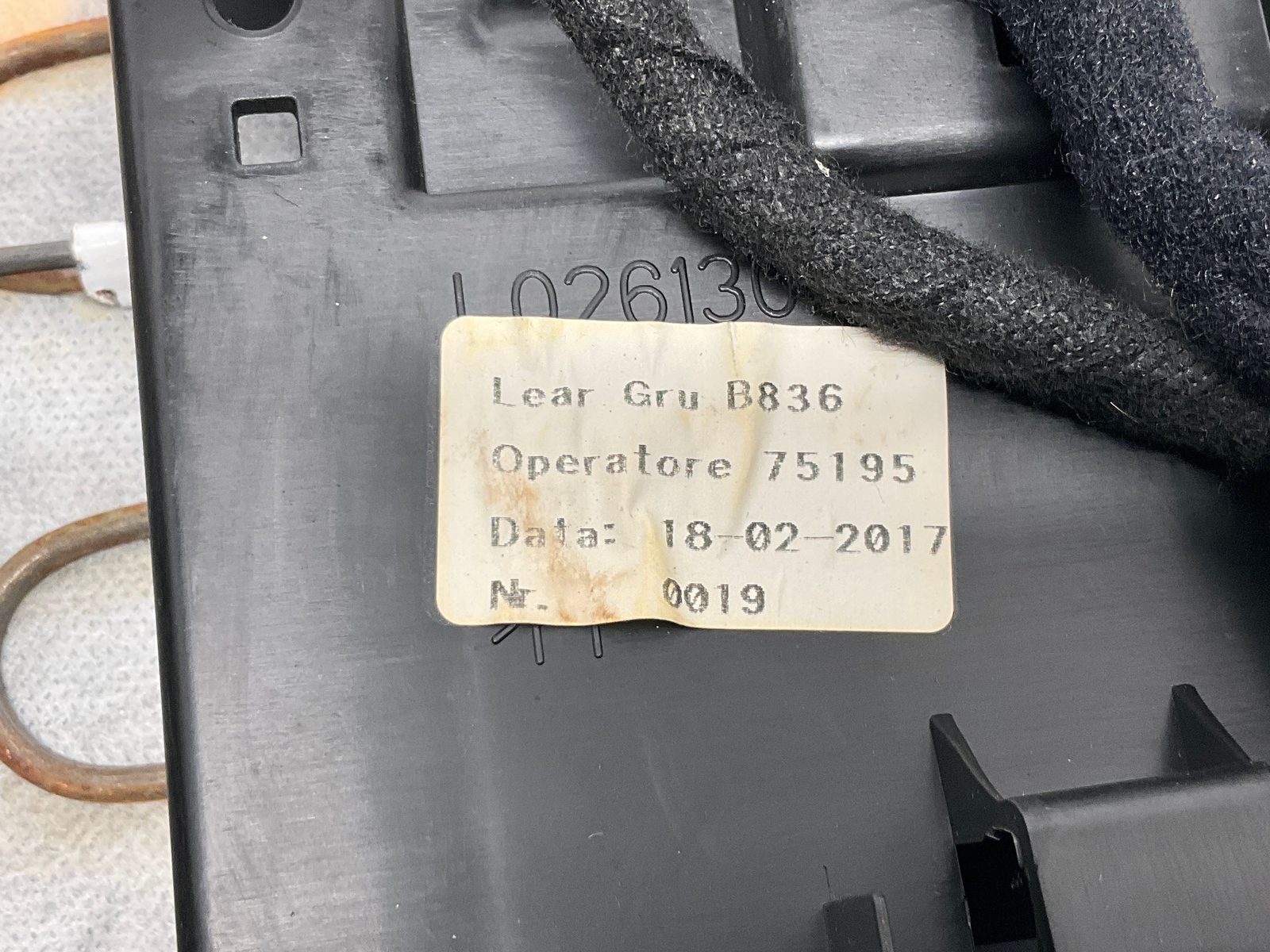 17-20 MASERATI Levante Front Left Driver Lower Seat OEM C