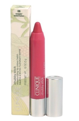 Clinique Chubby Stick Lip Colour Balm Full Size Moisture WHOPPIN WATERMELON NIB