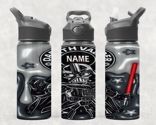Botella de agua Star Wars personalizada con cualquier nombre Star Wars idea de regalo para fans - Imagen 2 de 11