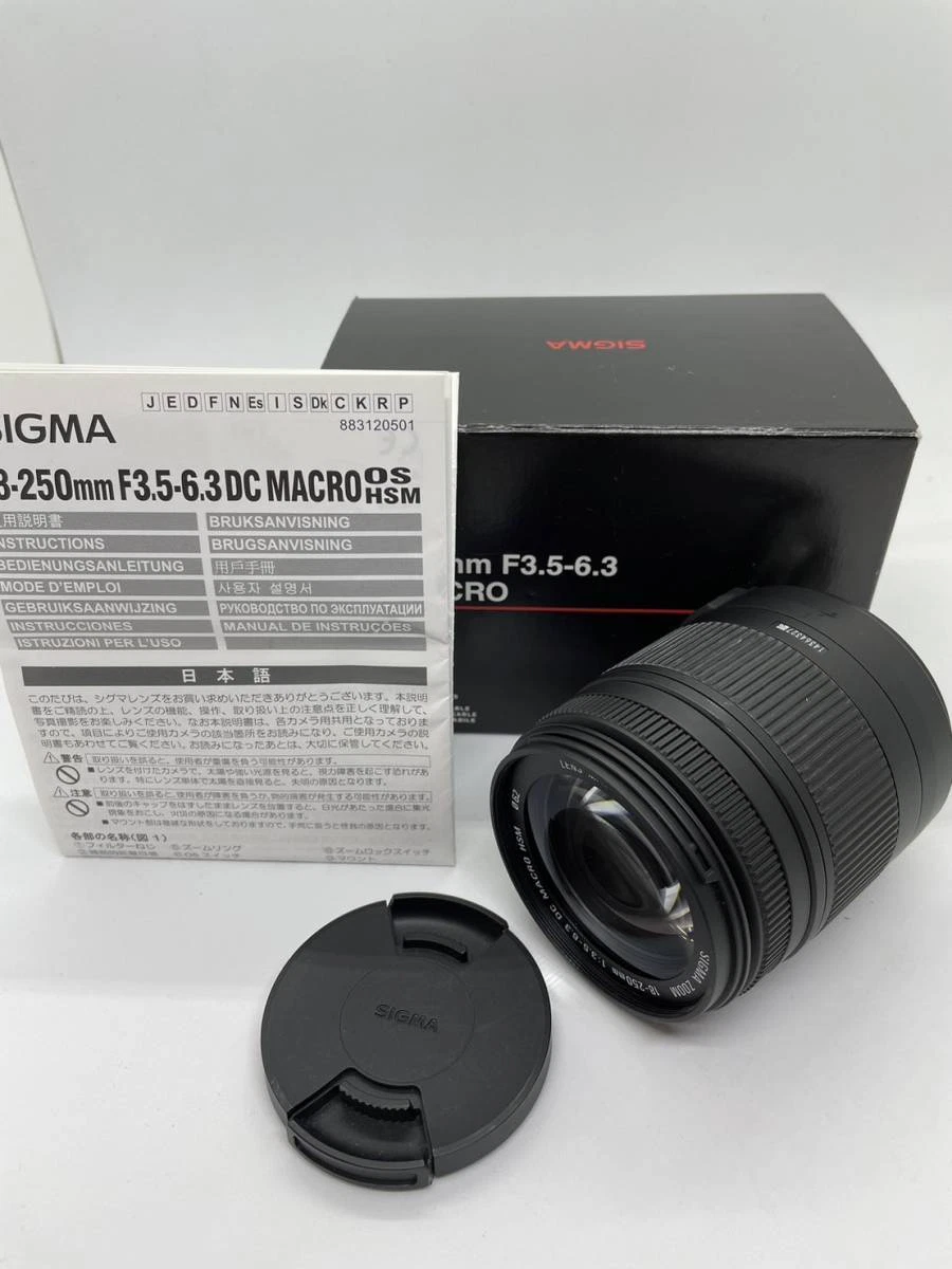 SIGMA 18-250mm f3.5-6.4 DC MACRO HSM for Sony | eBay