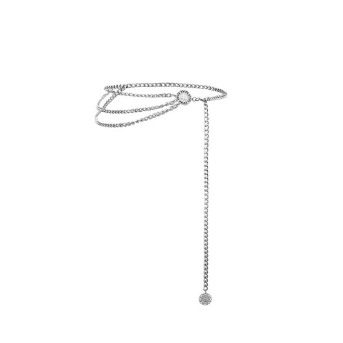 Style No Piercing Alloy Multi-layered Body Chain Waist Chain Tassels Belt - Picture 15 of 19