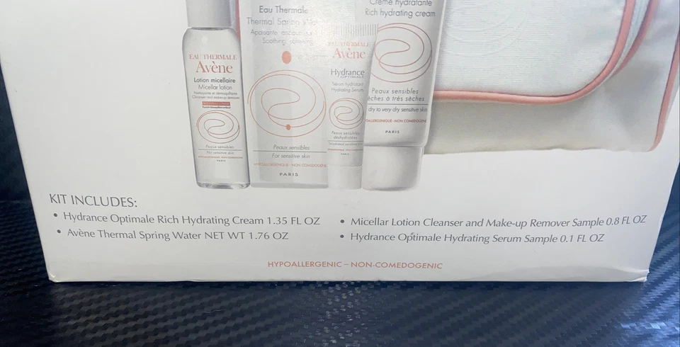 Kit de hidratação revitalizante Eau Thermale Avene. Novo, lacrado de fábrica. Free S&H - Imagem 2 de 3