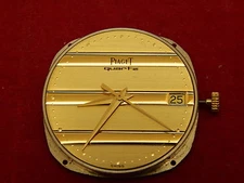 100% GENUINE PIAGET 16P QUARTZ MOVEMENT RUNNING WITH POLO DATE DIAL
