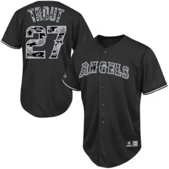 camo mike trout jersey