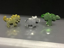 Figure Swarovski "3 pezzi" fino a circa 3,5 cm. Ottime condizioni!!