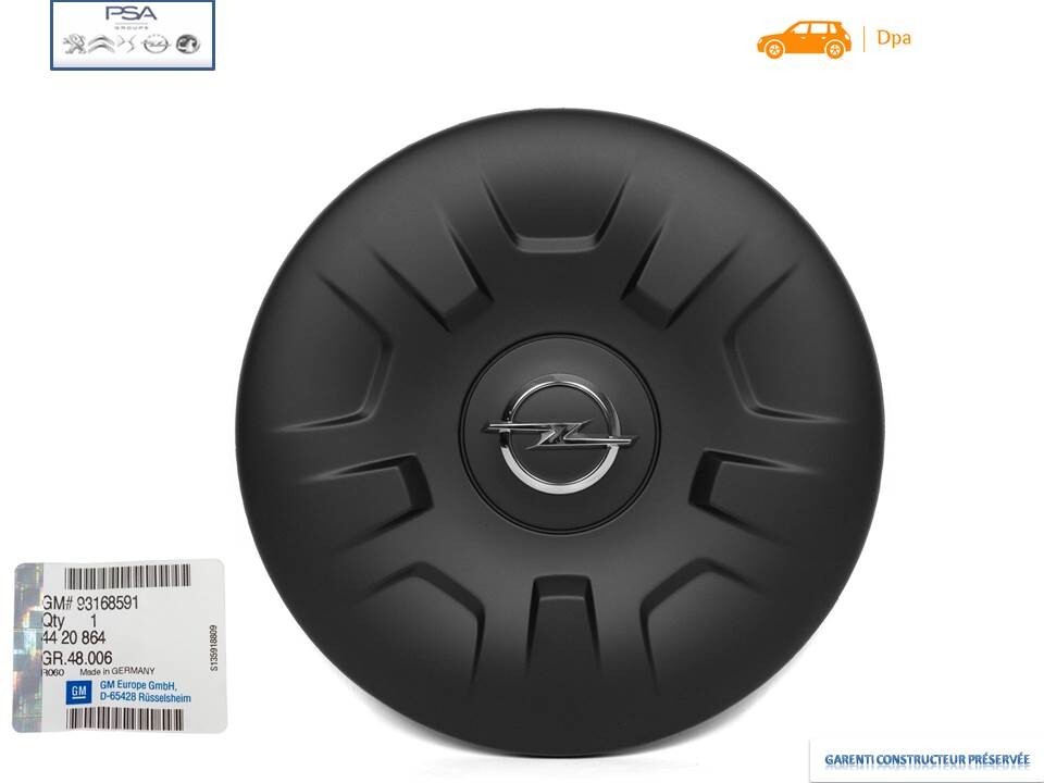 Enjoliveur Opel Movano B 16" pour remplacer votre protection de roue perdue