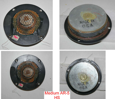 Haut-parleur Medium Acoustic Research AR-5 – 5 Pouces, Pour Pièces (bobine HS)