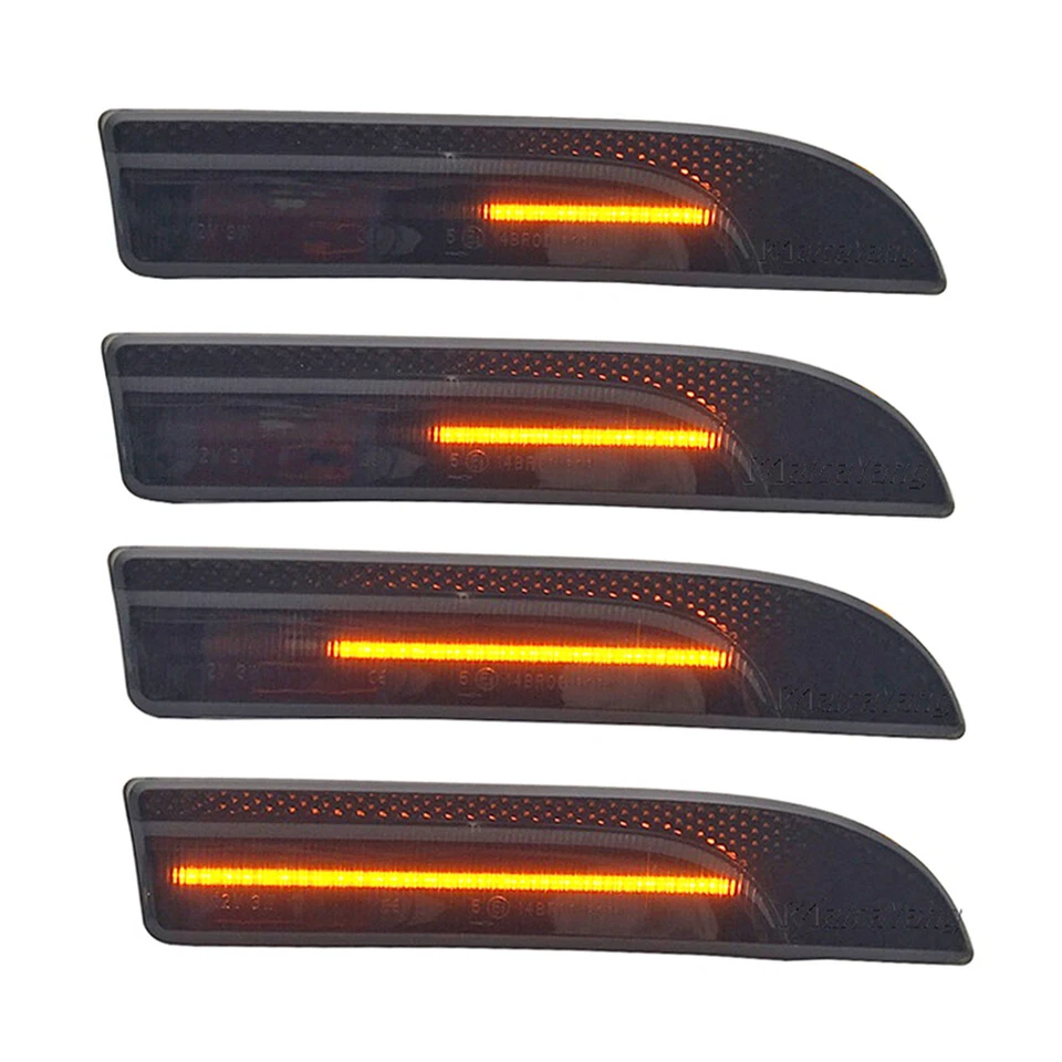 2x LED Dynamic Side Marker Light Turn Signal For Porsche Panamera 970 2009-2016 Foto 3 de 4