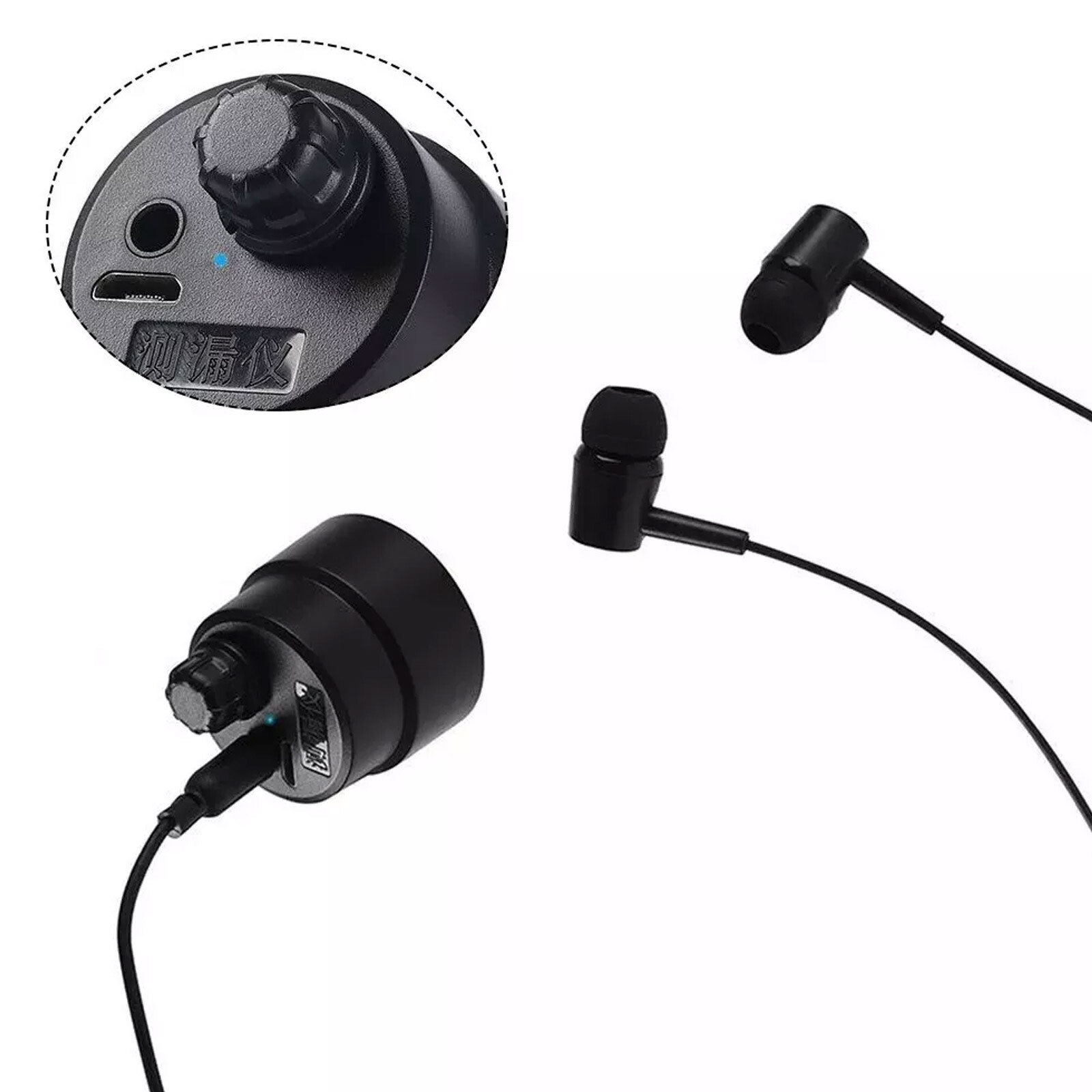 Water Pipe Leak Detector Sensor Underground Water Pipe Leakage Monitor Kit F01q3