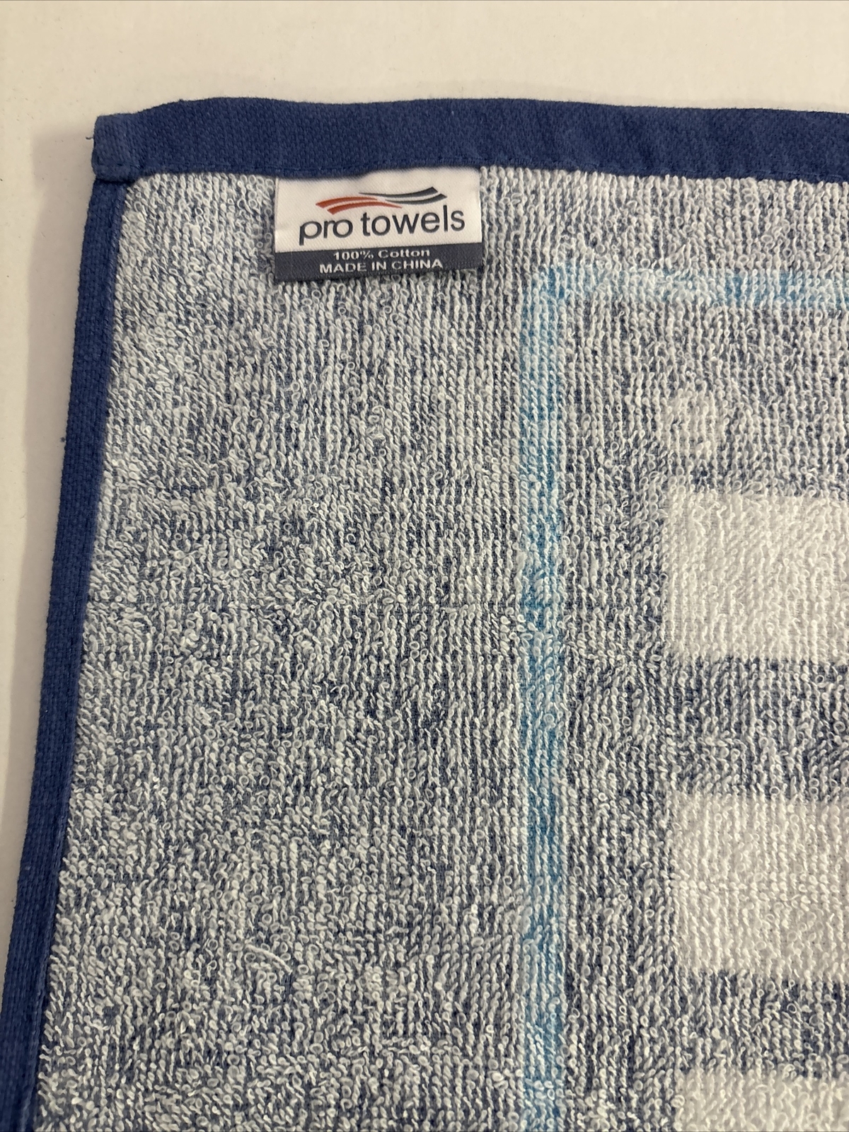 Bud Light Official Beer Sponsor Blue Rally Golf Bar Towel 18x15 NEW