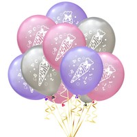 10 Luftballons ZuckertüTe SchuleinfüHrung Einschulung Schulanfang Deko Ballons