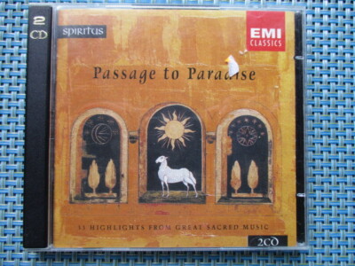 PASSAGE TO PARADISE 33 HIGHLIGHTS FROM GREAT SACRES MUSIC EMI 7243 56934123(1)