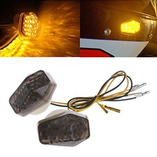 Smoke LED Flush Turn Signal Light Indicator For Suzuki SV 650S (03+) 1000S (All)