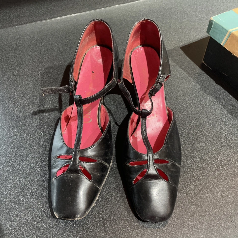 УМЕНЬШЕННЫЕ 1960-е Женские Туфли Citations Размер 7 Оригинальная Коробка - Изображение 3 из 3