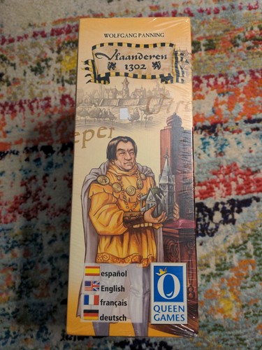 VLAANDEREN 1302 Board Game Queen Games NEW SEALED - Picture 4 of 6