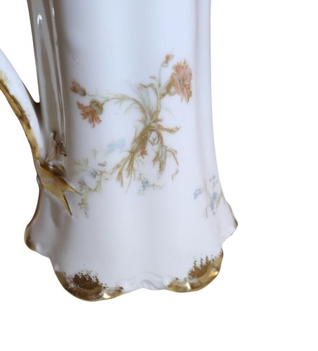Brocca antica Limoges Haviland Ranson St Lazare 12 oz decorata all'interno e fuori - Foto 6 di 12