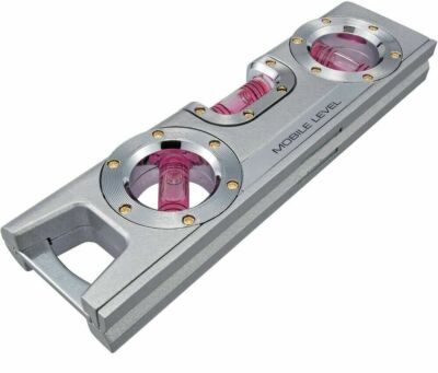 TAJIMA MOBILE LEVEL WITH MAGNET SILVER (160x45x18mm) ML-160S