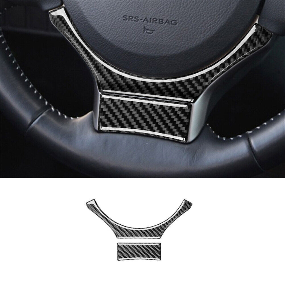 Carbon Fiber Steering Wheel Cover Trim For Lexus CT200h 2011-2017 Models