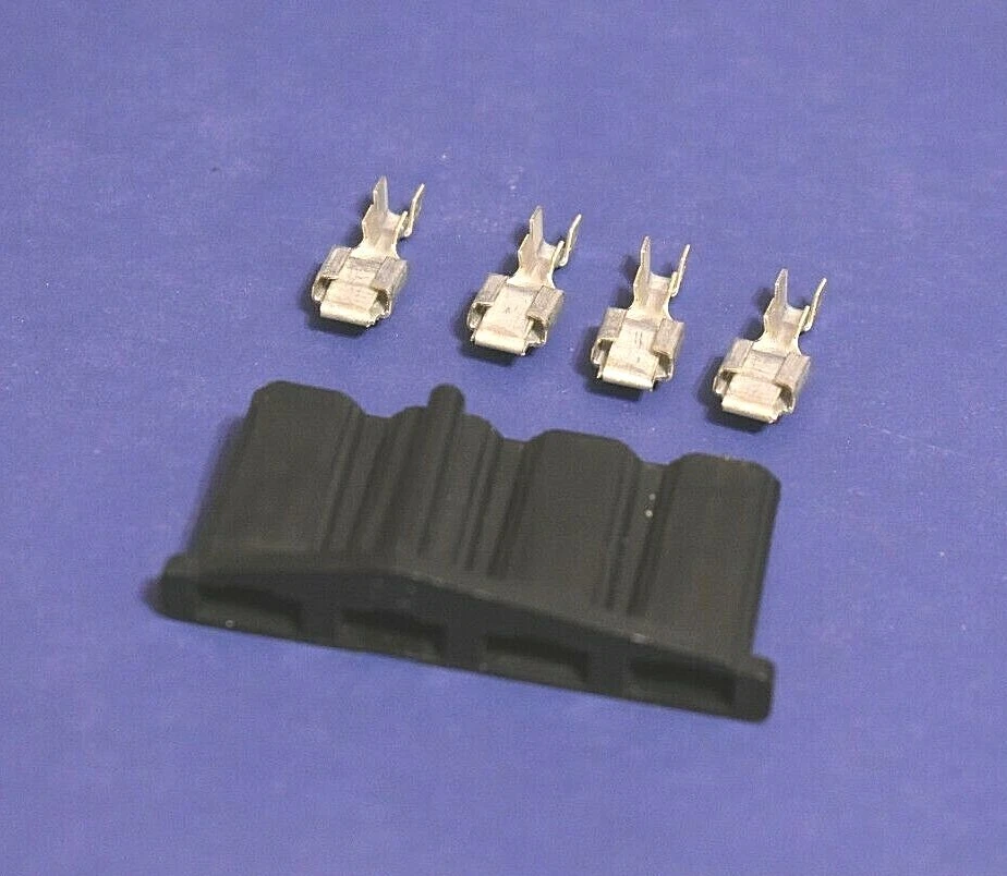 Voltage Regulator Connector Shell & Terminals 1962-1974 Chevy GMC Buick Pontiac  - Image 2 of 4