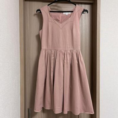 Jill Stuart pink beige dress 45