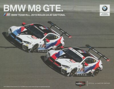 2019 Rahal Letterman Lanigan BMW M8 GTLM Rolex 24 IMSA