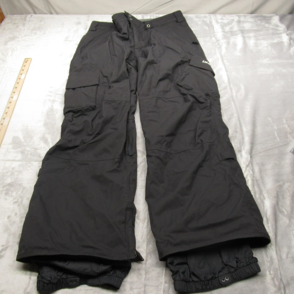 Burton Pants Mens Large Black DryRide Waterproof Cargo Pockets Ski Snow 36x30 - Image 3 of 4