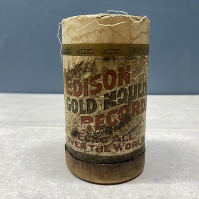 Edison Gold Moulded Records Baritone Laughing Coon 4005 National Phonograph Co