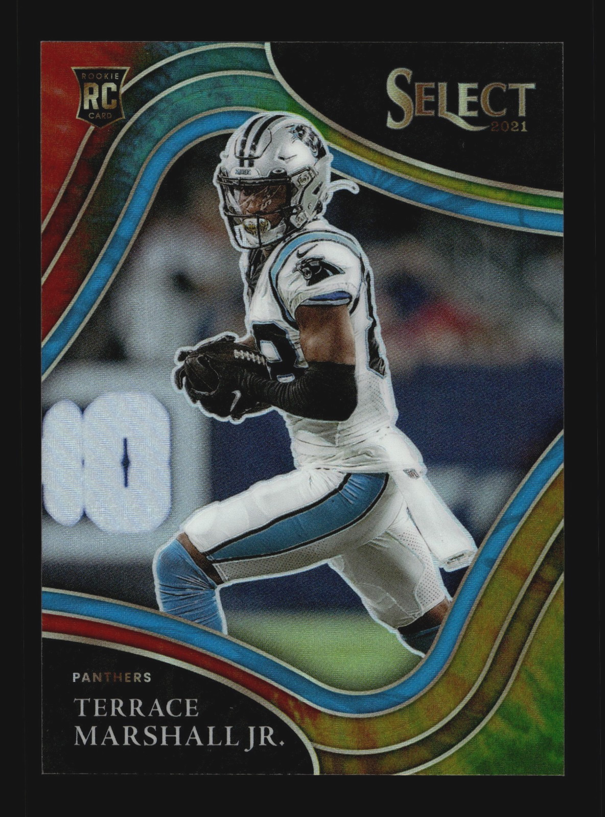 Terrace Marshall Jr. Panini Select #362 Tie-Dye
