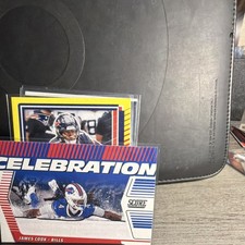 Panini Score Celebration James Cook Buffalo Bills NFL Card Lot (2)