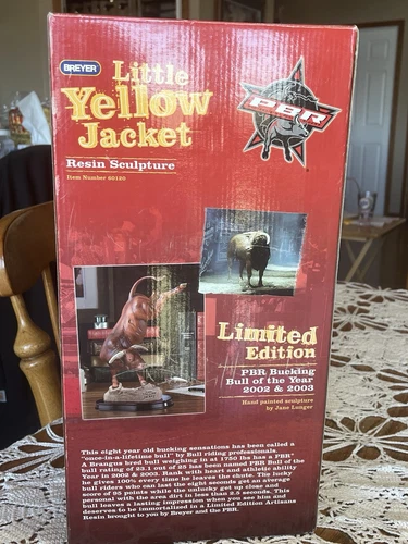 Breyer Little Yellow Jacket Resin Sculpture Limited Edition By Jane Lunger NIB - Picture 3 of 5