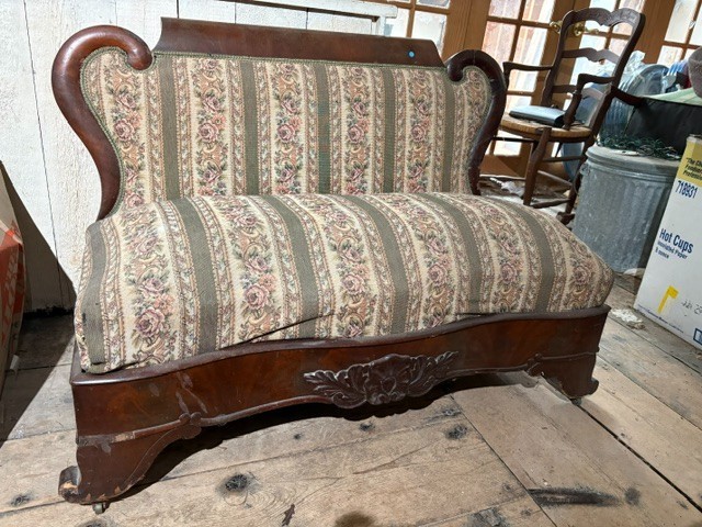 Antique Victorian Settee