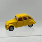 Vintage Corgi Juniors James Bond 007 Citroen 2CV Yellow Diecast Car 1:64 D10