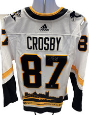 Sidney Crosby Autographed Jersey Pittsburgh Penguins Adidas LIMITED EDITION #/87