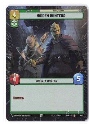 Hidden Hunters (Hyperspace Foil) 662 NM Foil A Lawless Time