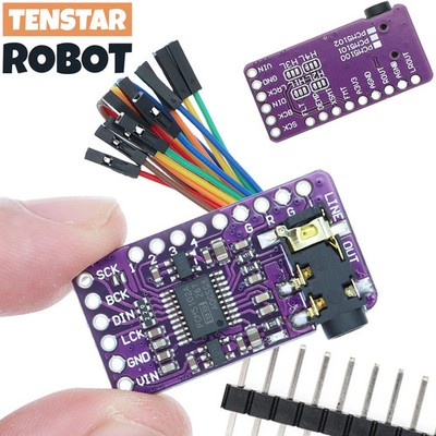 PCM5102 Interface I2S DAC Decoder Player Module For Raspberry Pi pHAT Format
