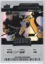 2022 Credentials Debut Ticket Access 41/999 Tier 1 Valtteri Puustinen #118 13yf