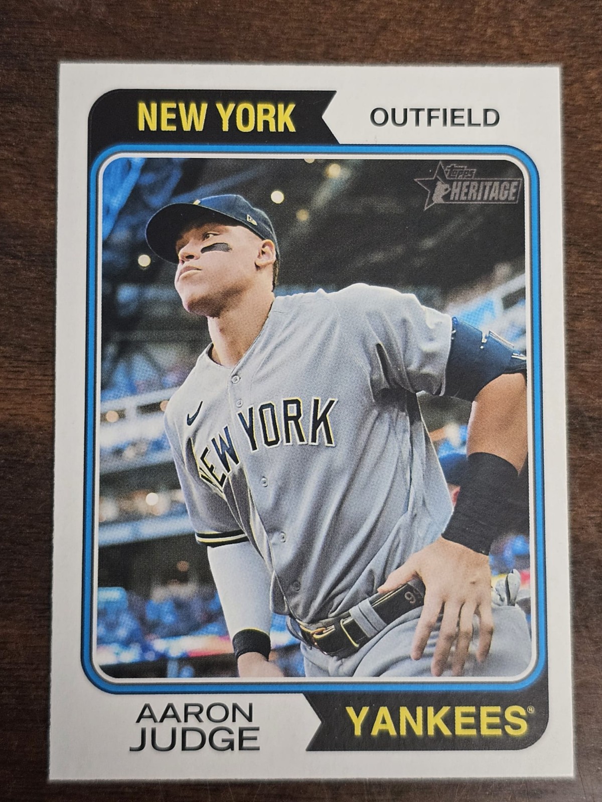 2023 Topps Heritage Image Variation Aaron Judge #152