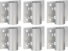 Dock Brackets Hardware Stationary Dock Side Leg Pipe Holder,Heavy Duty Dock Post