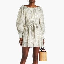 ALICE + OLIVIA Off-The-Shoulder Mary Mini Dress Size Large