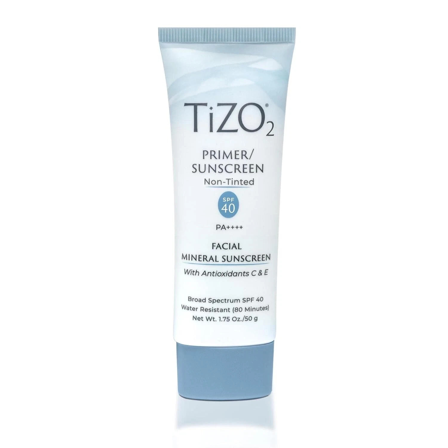 TIZO 2 Non-Tinted Facial SPF 40 1.75oz Mineral Sunscreen Exp 05/2028
