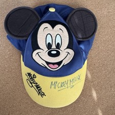 Disney Parks Mickey Mouse Ears Youth Baseball Cap Hat w/ Ears Kids Toddler Y2K