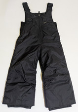 Rawik Kids 3T Black Snow Bibs Ski Pants Insulated Winter Overalls Slightly Used