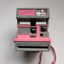 Polaroid 600 Cool Cam Pink Grey FULL FUNCTIONAL Instant Film Camera