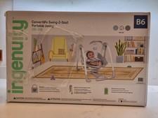 Ingenuity ConvertMe Swing-2-Seat Portable Swing - Raylan